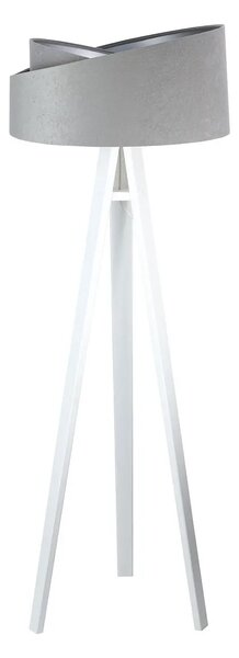 BPS koncept Stojací lampa Galaxy, v.146cm, šedo-zlaté stínidlo, 1xE27, ø 50 cm Barva podstavy: Šedá