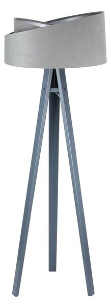BPS koncept Stojací lampa Galaxy, v.146cm, šedo-zlaté stínidlo, 1xE27, ø 50 cm Barva podstavy: Šedá