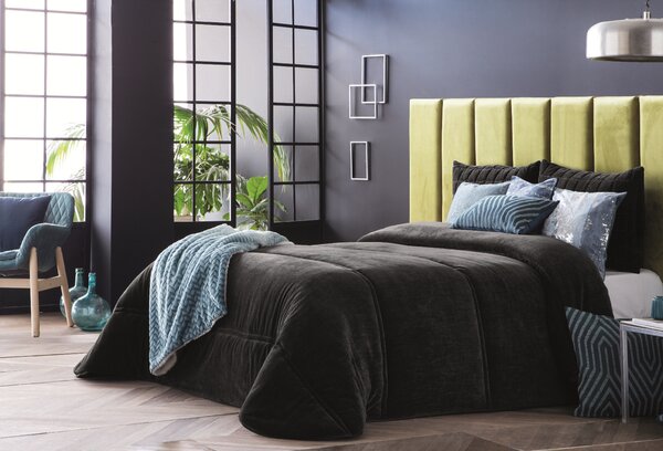 Textil Antilo Povlak na polštář Soul Black, černý, 50x30 cm