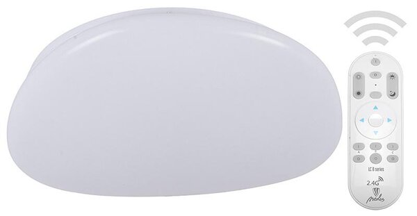 NEDES LED stmívatelné stropní osvětlení ANNA, 60W, bílé, kulaté LC802K