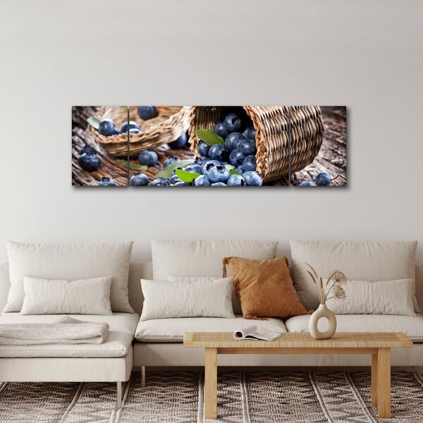 Obraz - Šťavnaté borůvky (170x50 cm)