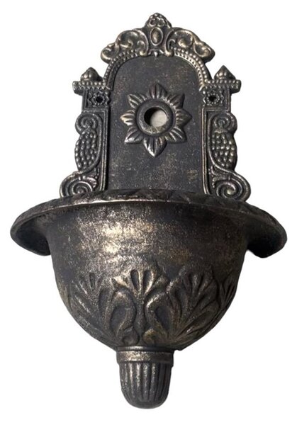 Dekorativní litinové umyvadlo Malé 47,5 cm - zlatá patina