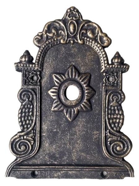 Dekorativní litinové umyvadlo Malé 47,5 cm - zlatá patina