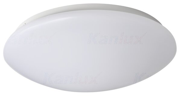 KANLUX Venkovní stropní LED osvětlení SOCOL, 24W, denní bílá, 32,8cm, kulaté, IP44 31098