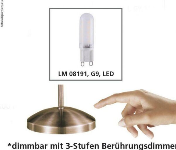 PAUL NEUHAUS LED stolní noční lampička svítidlo na čtení 3000K PN 4001-60