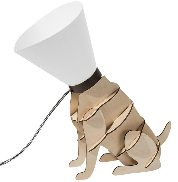 Stolní lampa ISNA Světle hnědá