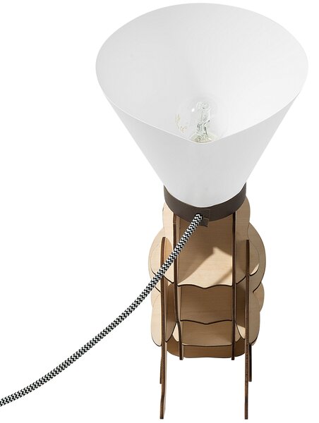Stolní lampa ISNA Světle hnědá
