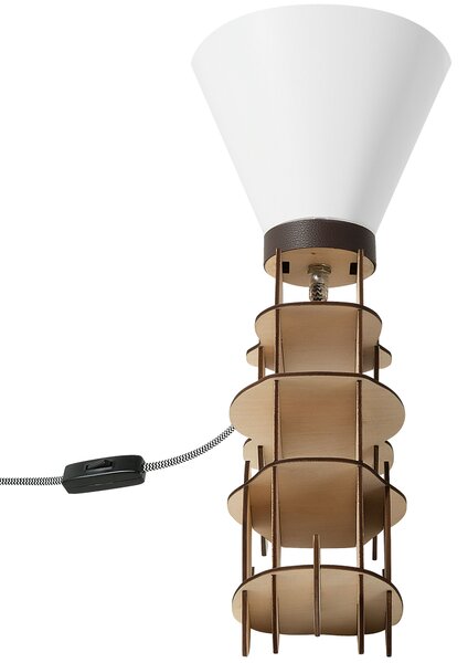 Stolní lampa ISNA Světle hnědá