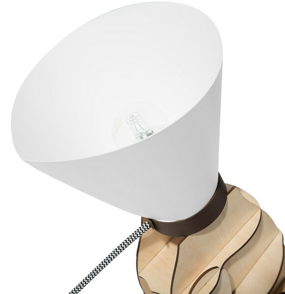 Stolní lampa ISNA Světle hnědá