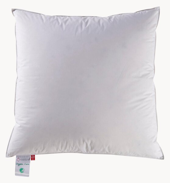 Tříkomorový péřový polštář Organic Care, tvrdý