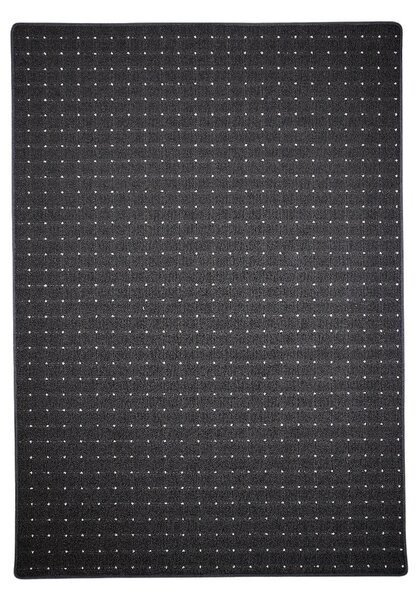 Condor Carpets, Kusový koberec Udinese antracit, 57x120, šedá, chodba / předsíň