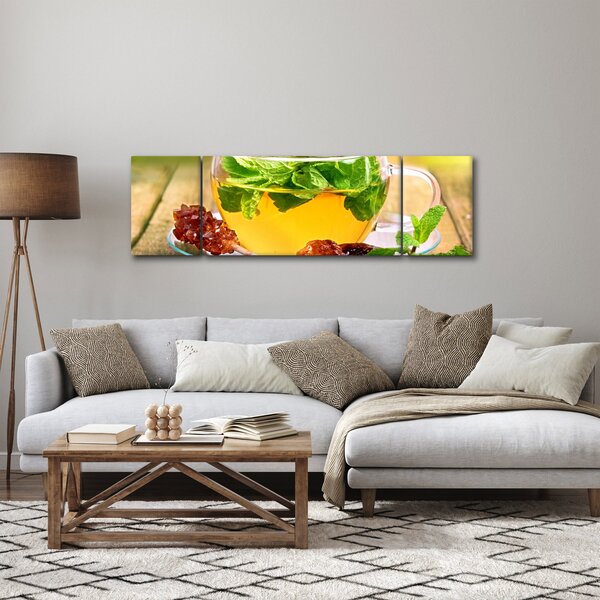 Obraz - Čaj (170x50 cm)