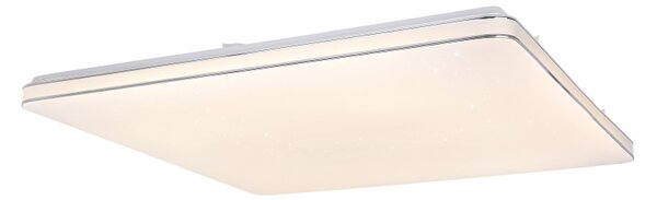 GLOBO Stropní chytré designové LED osvětlení LASSY, 80W, teplá bílá-studená bílá, 75x75cm, hranaté 48406-80SH