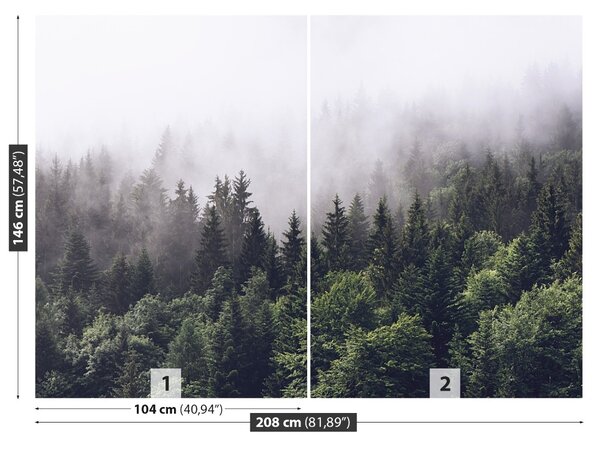 Fototapeta Horský les 104x70