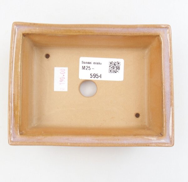 E-bonsai Keramická bonsai miska 13 x 10 x 4 cm růžová