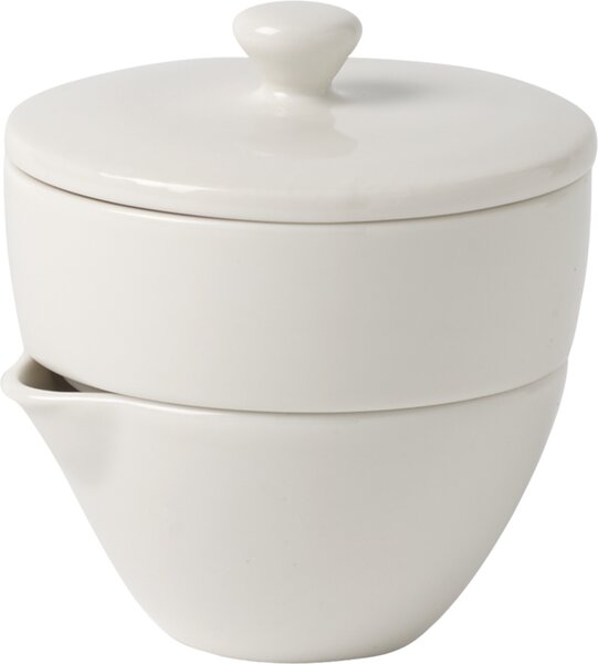 Villeroy&Boch Tea Passion cukřenka a mlékovka 2v1, 0,13l./0,11l