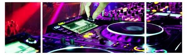 Obraz - DJ (170x50 cm)
