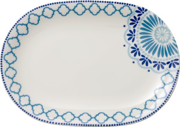 Villeroy&Boch Tea Passion Medina oválný přílohový talíř, 24cm, sada 2ks