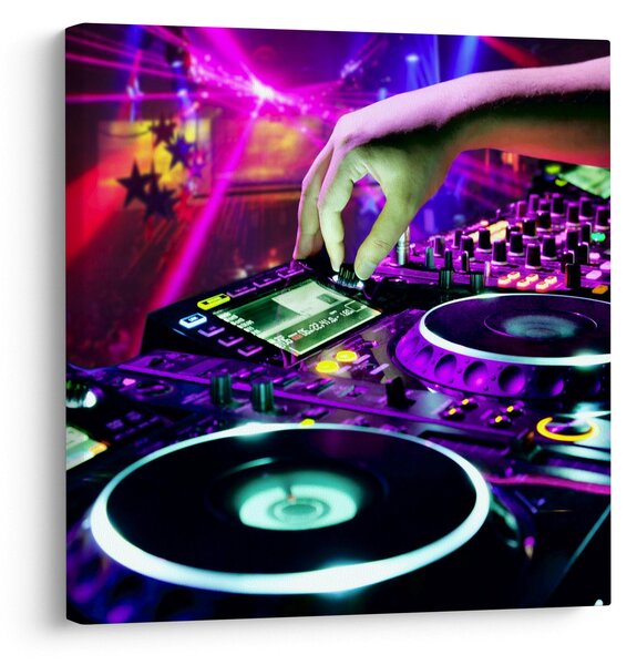 Obraz - DJ (30x30 cm)