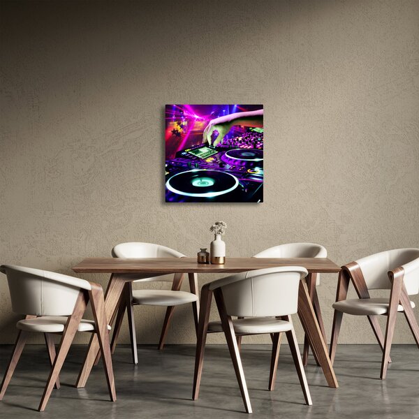 Obraz - DJ (30x30 cm)