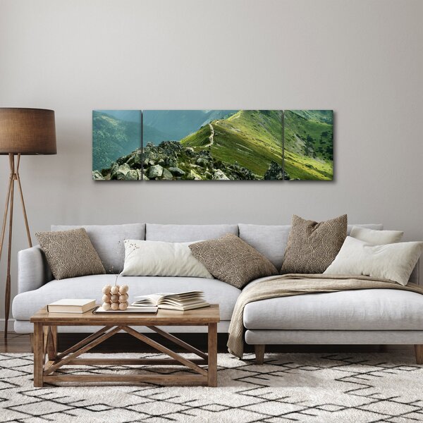 Obraz - Horská krajina (170x50 cm)