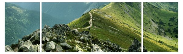 Obraz - Horská krajina (170x50 cm)