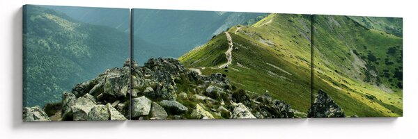 Obraz - Horská krajina (170x50 cm)