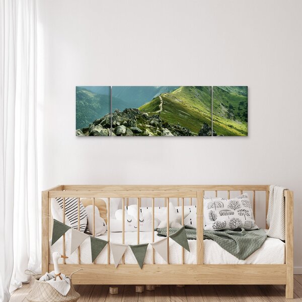 Obraz - Horská krajina (170x50 cm)