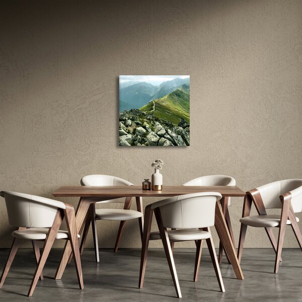 Obraz - Horská krajina (30x30 cm)