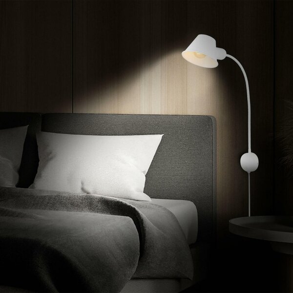 BRILONER Noční lampička 55 cm 1x E27 10W bílé BRI 2089-016