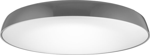 AZZARDO Přisazené stropní LED osvětlení CORTONA 55, 50W, teplá bílá, 55cm, kulaté, šedé AZ2743