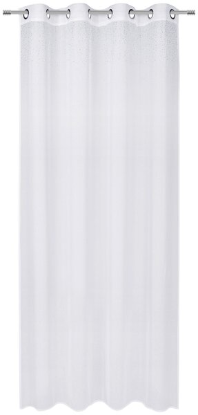 ZÁVĚS S OČKY, průhledné, 140/245 cm Esposa - Závěsy