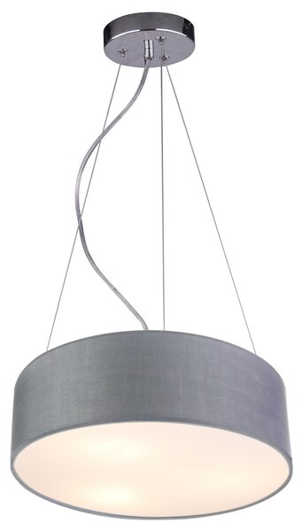 CLX Závěsné moderní osvětlení CORIGLIANO-ROSSANO, 3xE27, 40W, 40cm, kulaté, šedé 31-67722