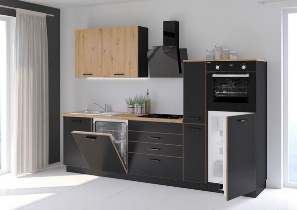 KUCHYŇSKÁ LINKA BLACKY 280 280 cm P & B - Online Only kuchyňské linky, Online Only