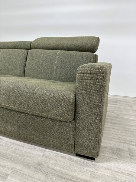 Rohová rozkládací sedací souprava pro každodenní rozkládání NARDO Levý roh, plocha spaní 140x190 cm