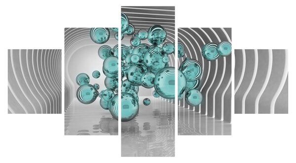 Obraz - Bubliny (125x70 cm)