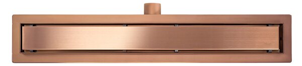Odtokový žlab Rea Neox brush copper 50