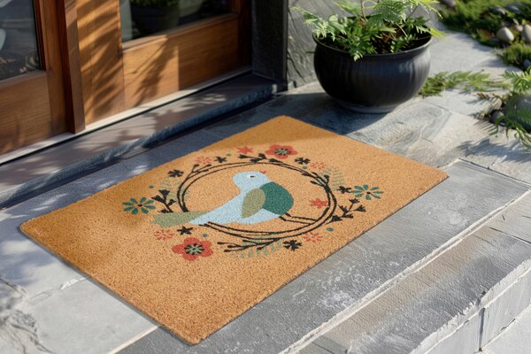 DVEŘNÍ ROHOŽKA, 40/60 cm světle hnědá Kayoom - Online Only koberce & rohožky, Online Only