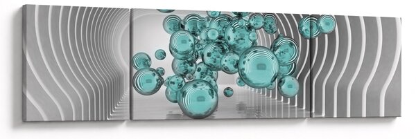 Obraz - Bubliny (170x50 cm)