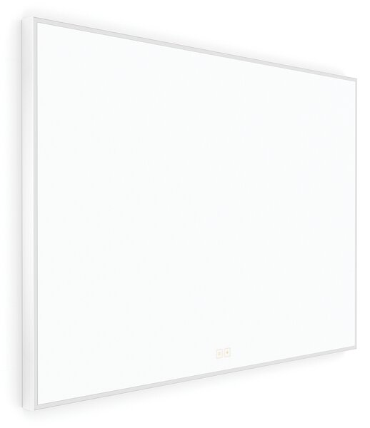 Bílé LED zrcadlo 1000x700 se dvěma dotykovými senzory
