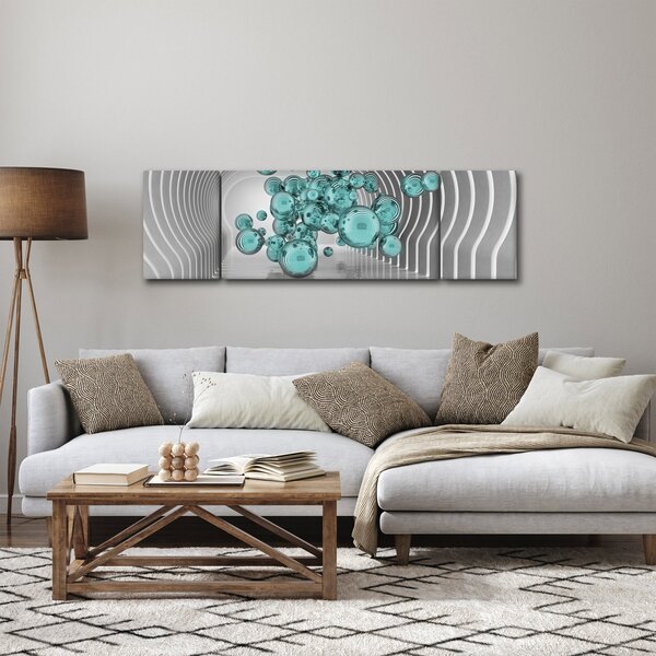 Obraz - Bubliny (170x50 cm)