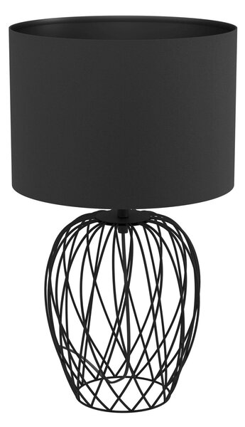 EGLO Vintage stolní lampa NIMLET, 1xE27, 40W, černá 43653