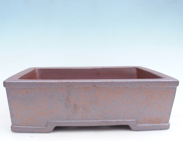 E-bonsai Keramická bonsai miska 35,5 x 27 x 11 cm kovová