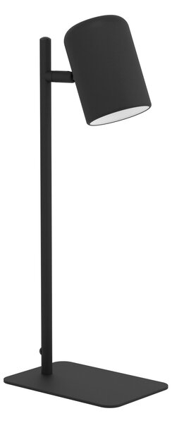 EGLO Stolní industriální LED lampa CEPPINO, 1xGU10, 4,5W, teplá bílá, černá 98855