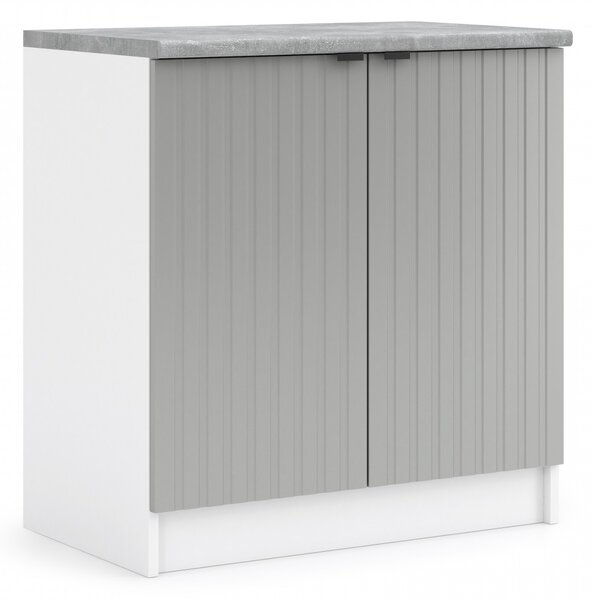 Kuchyňská skříňka spodní 80 cm - LAM D80 2D - Dvířka CINDY