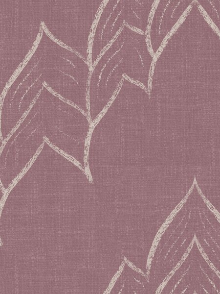 FUGU Romantická tapeta s ornamentem – Calm Stitch Dusty Rose Materiál: Digitální eko vlies - klasická tapeta nesamolepicí