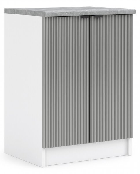 Kuchyňská skříňka spodní 60 cm - LAM D60 2D - Dvířka NELA