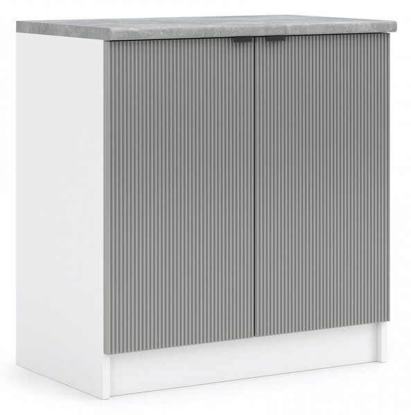 Kuchyňská skříňka spodní 80 cm - LAM D80 2D - Dvířka NELA