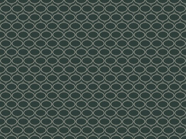 FUGU Elegantní tapeta s obloukovým ornamentem – Sleeping Ogees Dark Green Materiál: Digitální eko vlies - klasická tapeta nesamolepicí