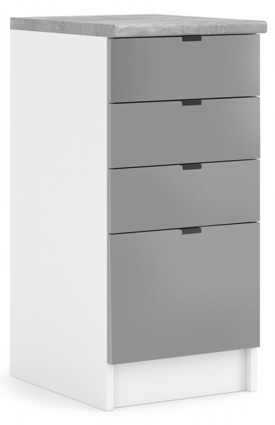 Kuchyňská skříňka spodní 40 cm - LAM SZ40 4SZ - Dvířka LETTY